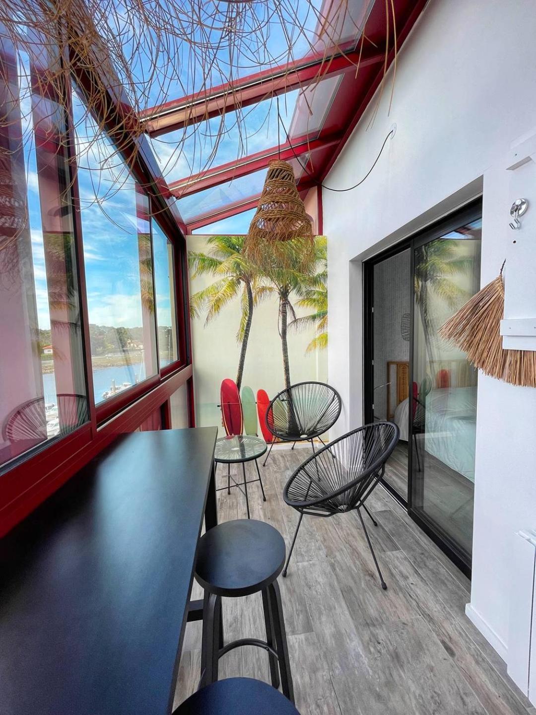Port Sud - T3 En Duplex Avec Vue Panoramique Sur Le Port De Capbreton Apartment Exterior photo